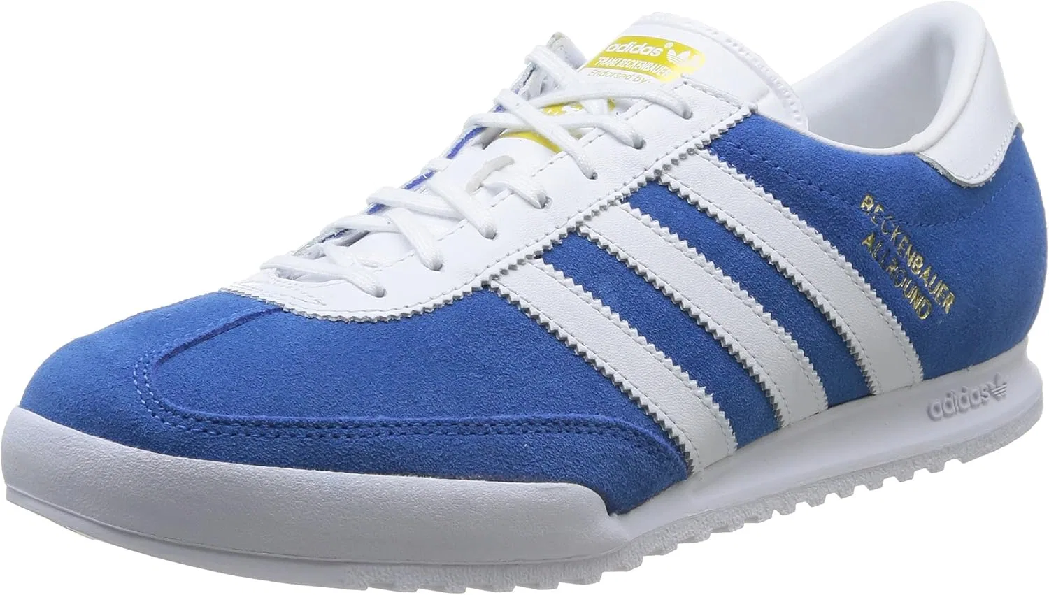 Мужские низкие кроссовки Adidas Beckenbauer, Blue Bluebird Ftwr White Gold Met