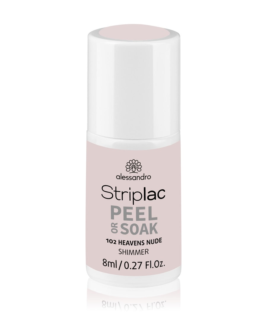 

Лак для ногтей Alessandro Striplac Peel or Soak, Nr. 102 - Heavens Nude, 8 ml