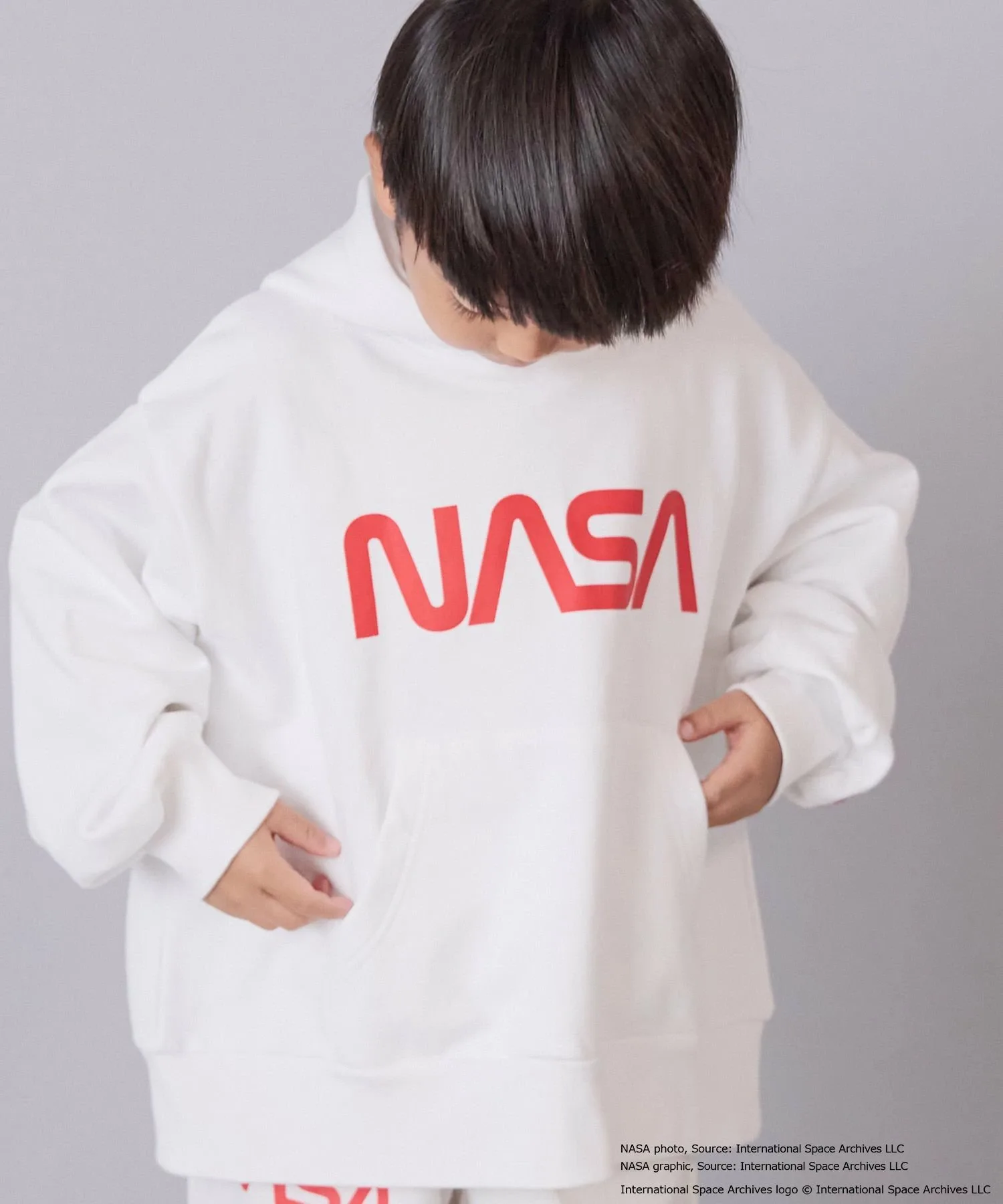 Толстовка с логотипом NASA Lowrys Farm, Off-white (05)