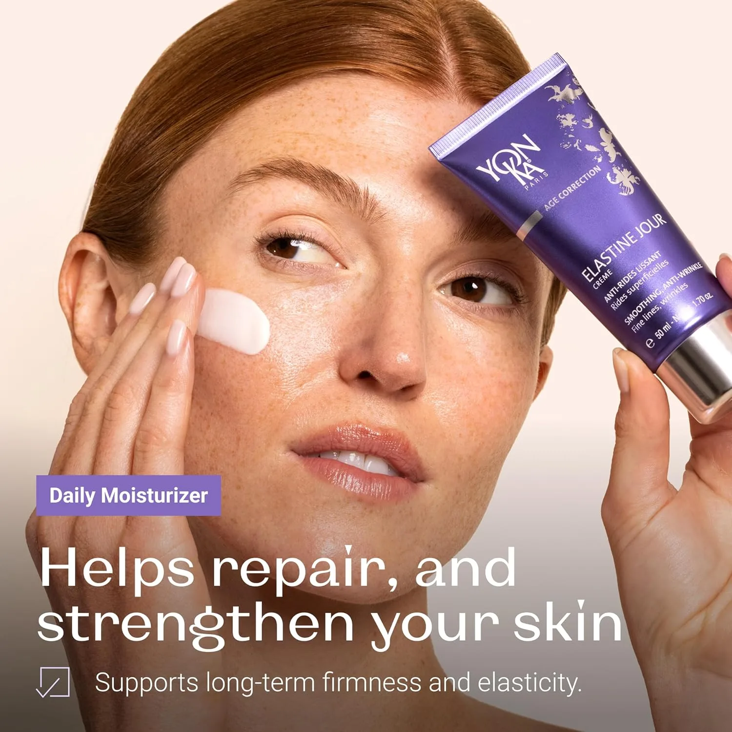 Крем для лица Yonka — Elastine Anti-Aging против морщин, уплотняет и глубоко увлажняет, восстанавливает кожу — фото 3