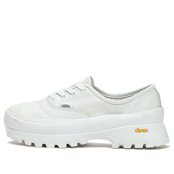 

Кроссовки authentic vibram lx white Vans, белый