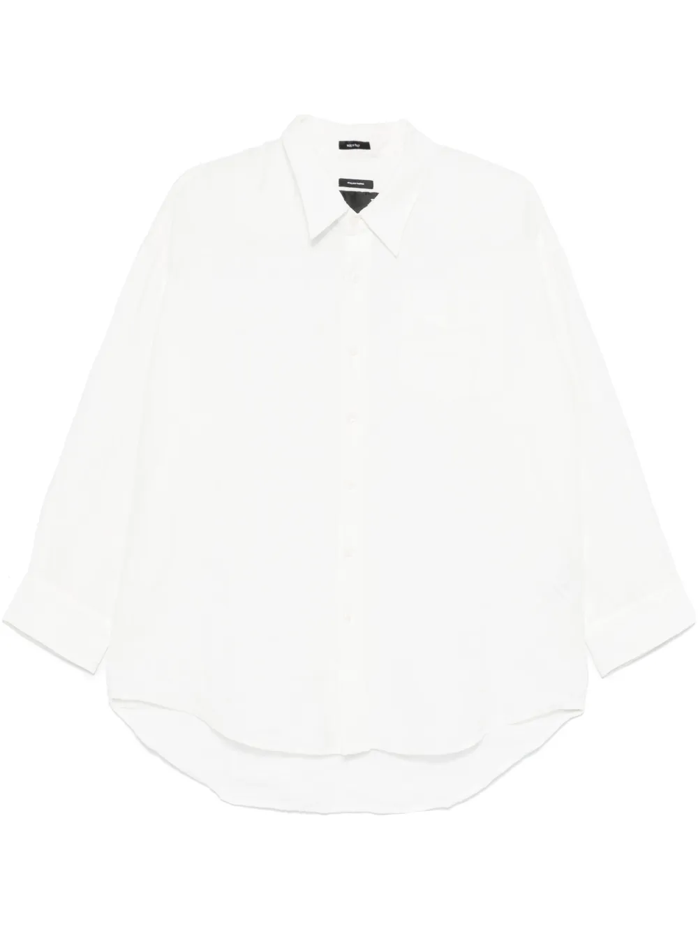 

Рубашка с приспущенным воротником R13, белый