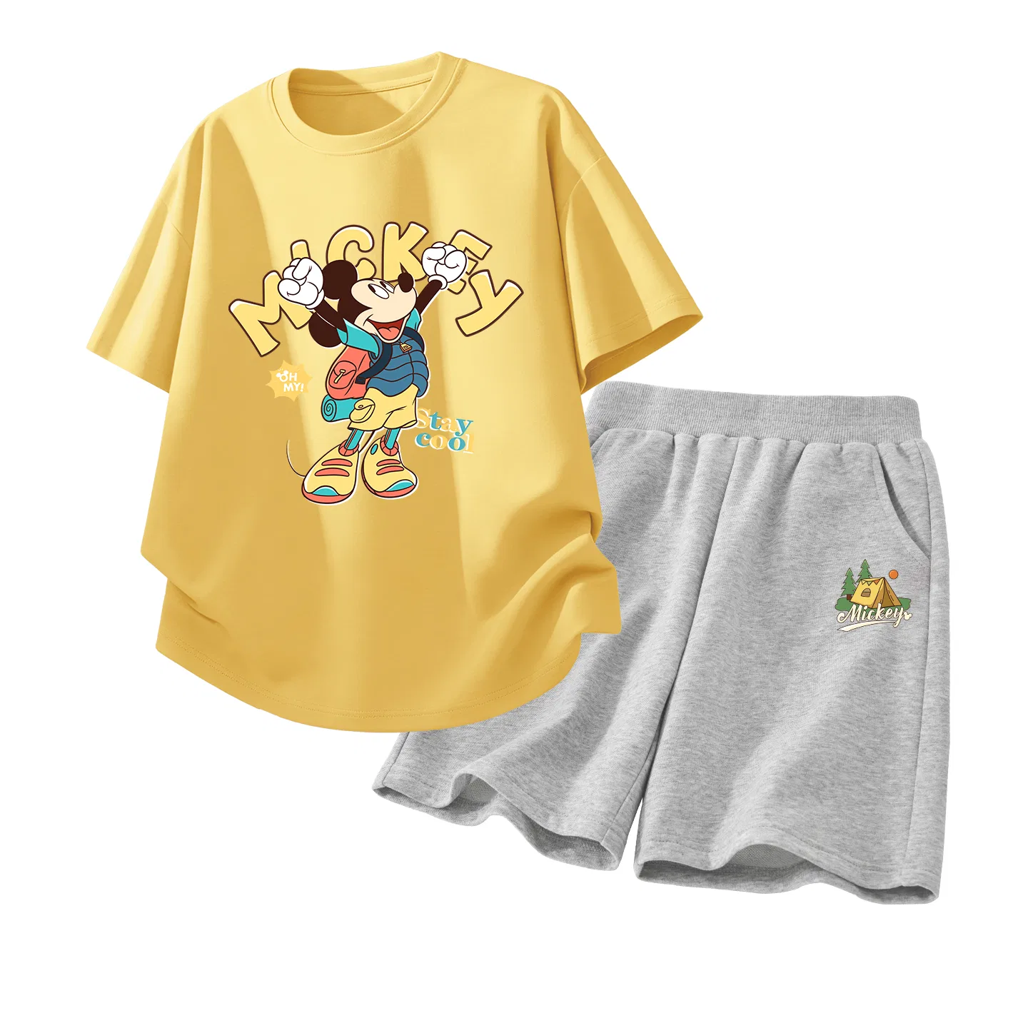 Детский спортивный костюм с круглым вырезом Disney Di Space Sky Blue+Di Astronaut K Gray — фото 4