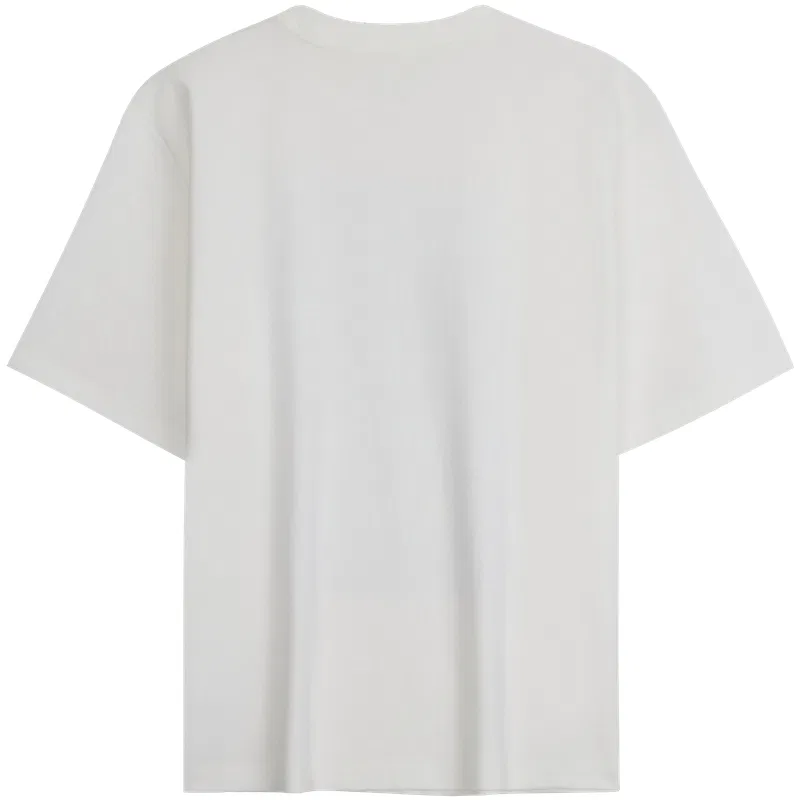Calvin Klein Футболка женская YAF Moon White с круглым вырезом — фото 3
