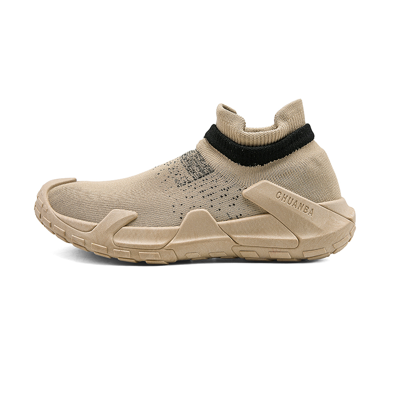 

SUPEREDGE Дышащие легкие повседневные кроссовки Mid Top Rebound мужские - хаки, цвет Khaki