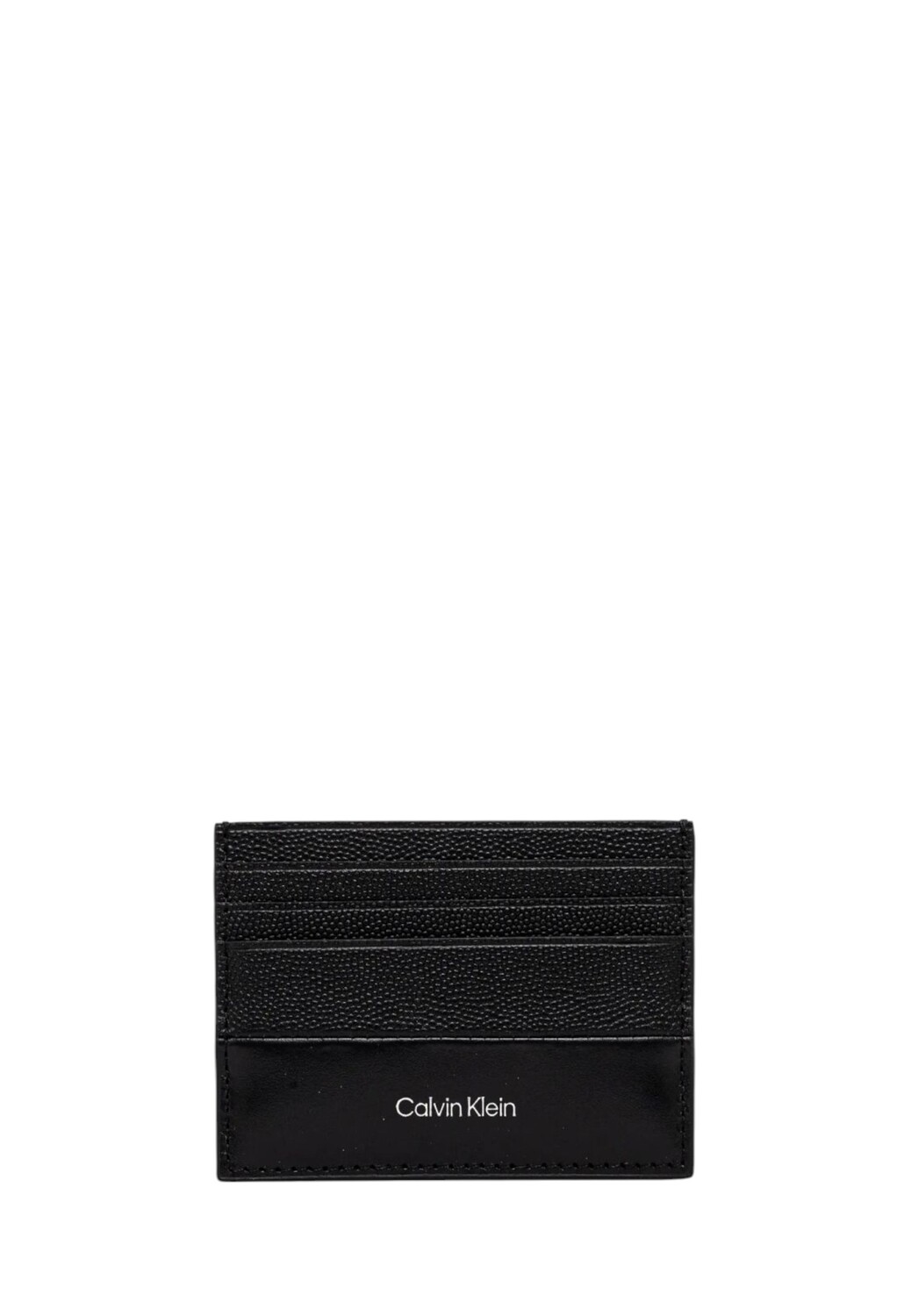 

Картхолдер мужской Calvin Klein кожаный комбинированный, черный