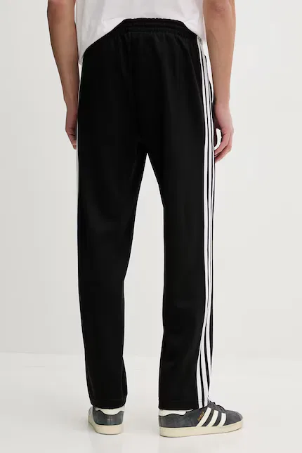 Спортивные штаны из полиэстера и хлопка Adidas Originals, черный — фото 3