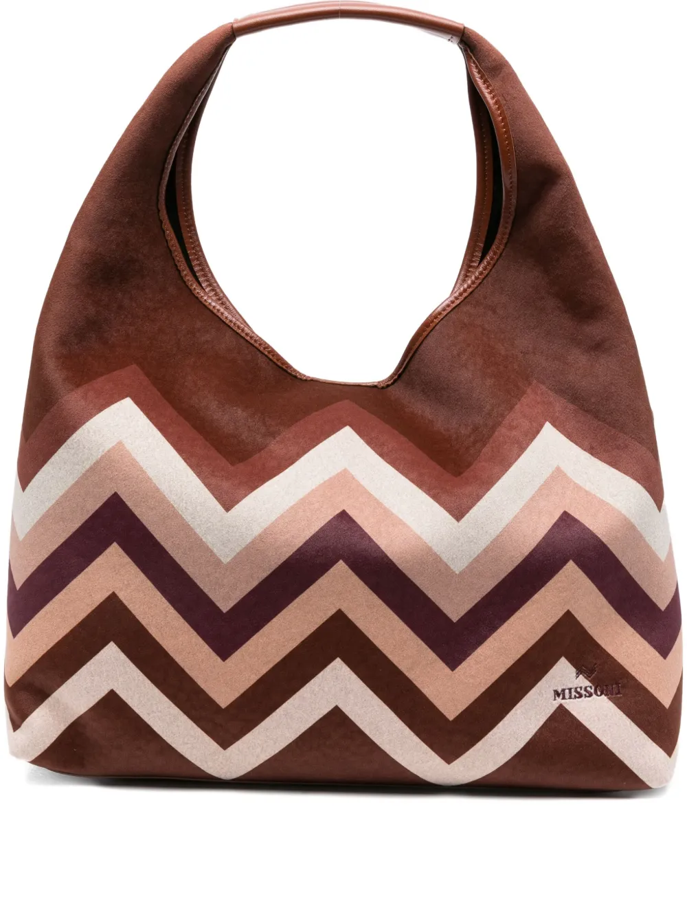 

Сумка через плечо с шевронным узором Missoni, красный