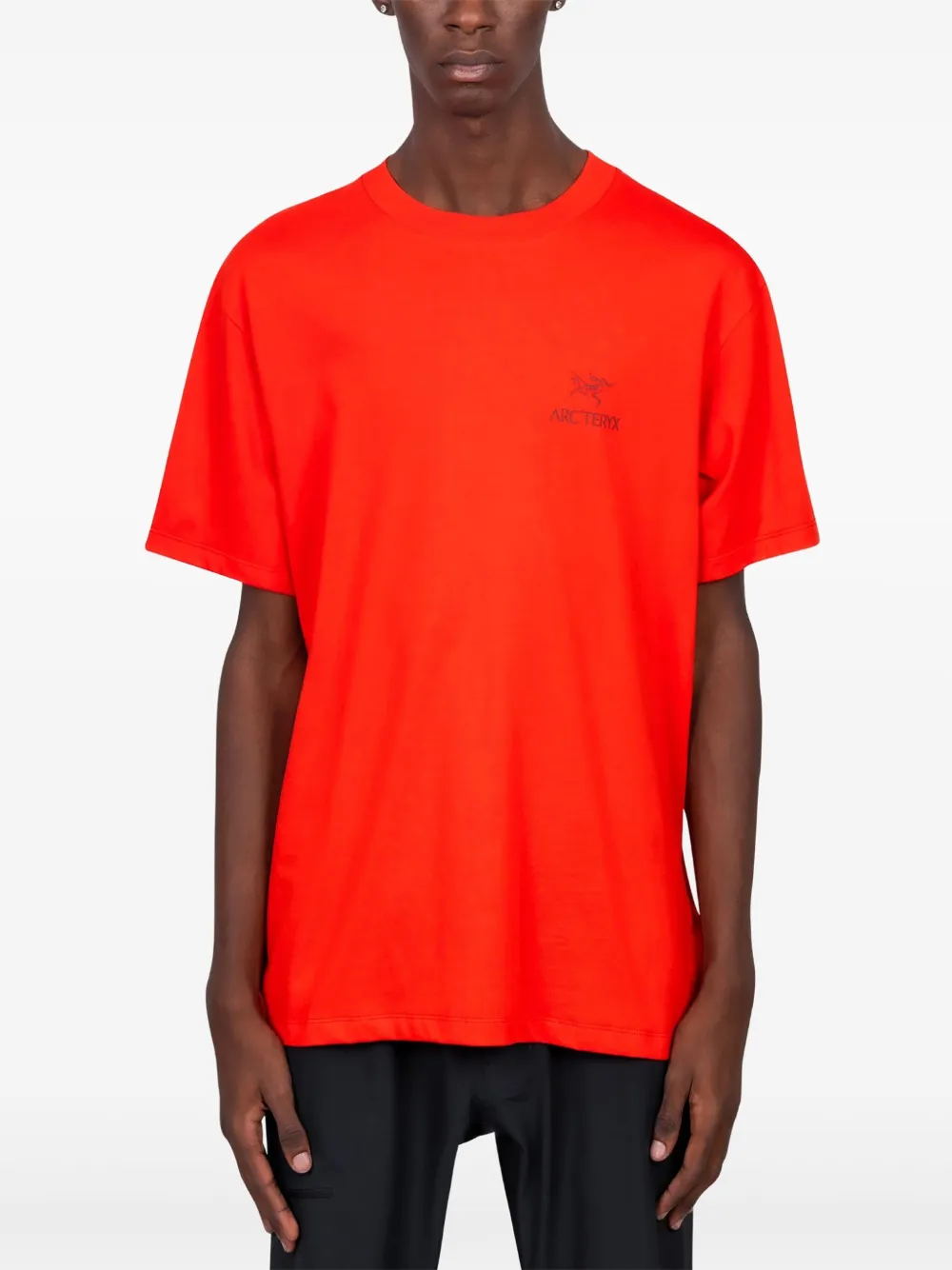 

Хлопковая футболка Kragg Bird Word Arc'teryx, красный