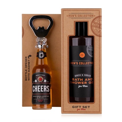 

Мужской набор Collection Gift Set in Kraft Paper with 150ml Shower Gel - Birch & Cedar Scent