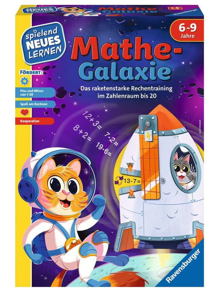 

Развивающая игра Math Galaxy от Ravensburger в цвете