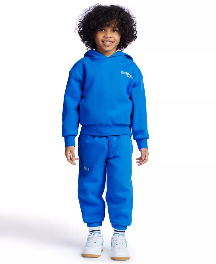 

Lab Unisex 2-10 утепленные спортивные брюки на резинке Color Lab By Crayola, загар/бежевый