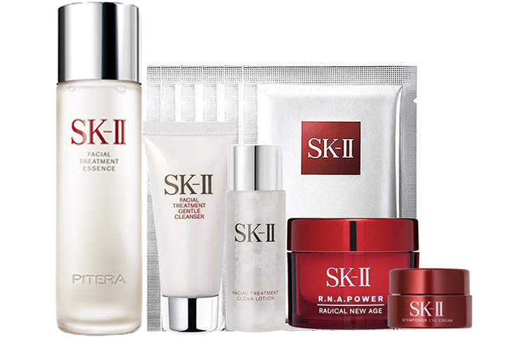 

SK-II Наборы для ухода за кожей Red Bottle осветляющие подтягивающие увлажняющие и питательные