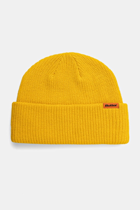

Шапка Tall Wharfie Beanie Butter Goods, желтый