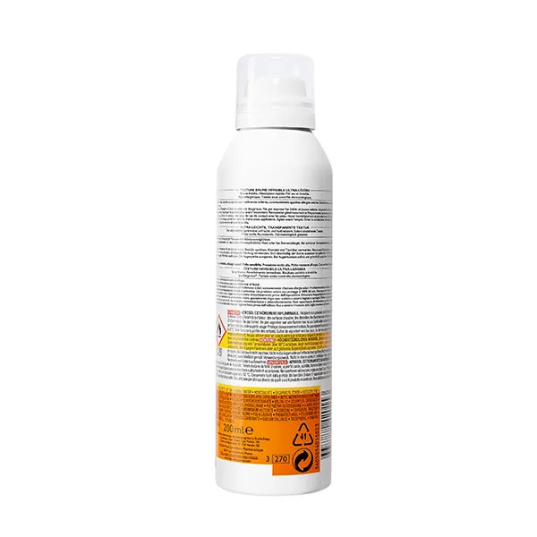 Солнцезащитный туман для тела Anthelios Xl Ultra-Light Invisible Mist Spf50+ La Roche Posay, 200 ml — фото 2