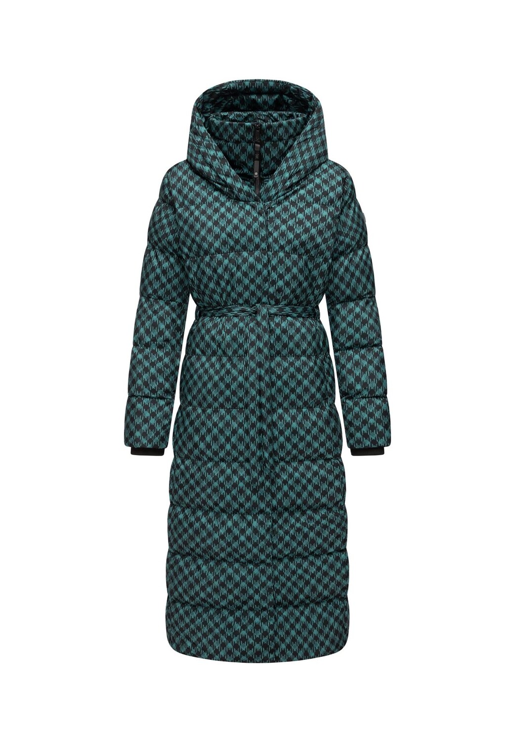 

Стеганое пальто Niara Long Print Ragwear, цвет Ocean Green