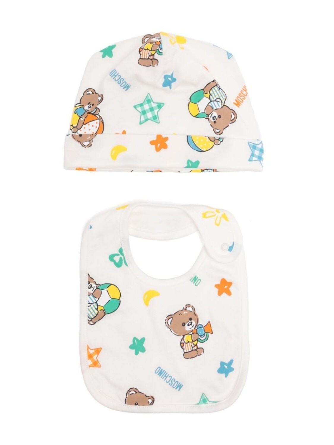 

Moschino Kids детская одежда с мотивом teddybear (комплект из 2 шт.), белый