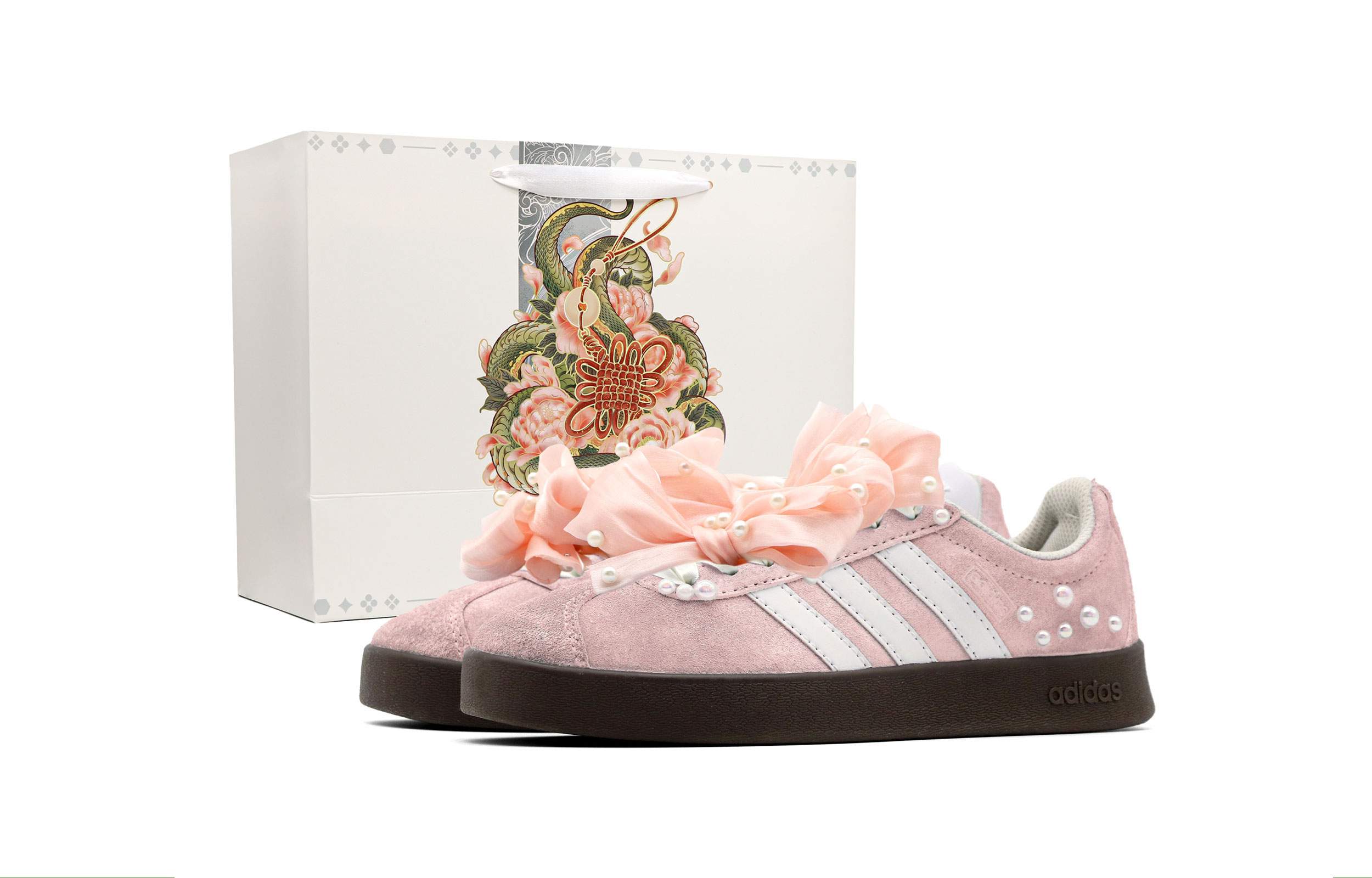 

Adidas Neo ВЛ Корт Лайфстайл Ивнинг Глоу противоскользящие износостойкие лоу-топ скейтбордские кроссовки унисекс розово-белые, цвет Pink