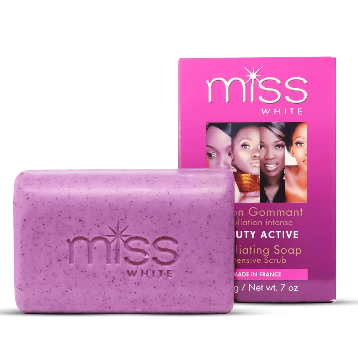 Отшелушивающее мыло Fair & White Miss White Beauty Active 200 г Mitchell Usa