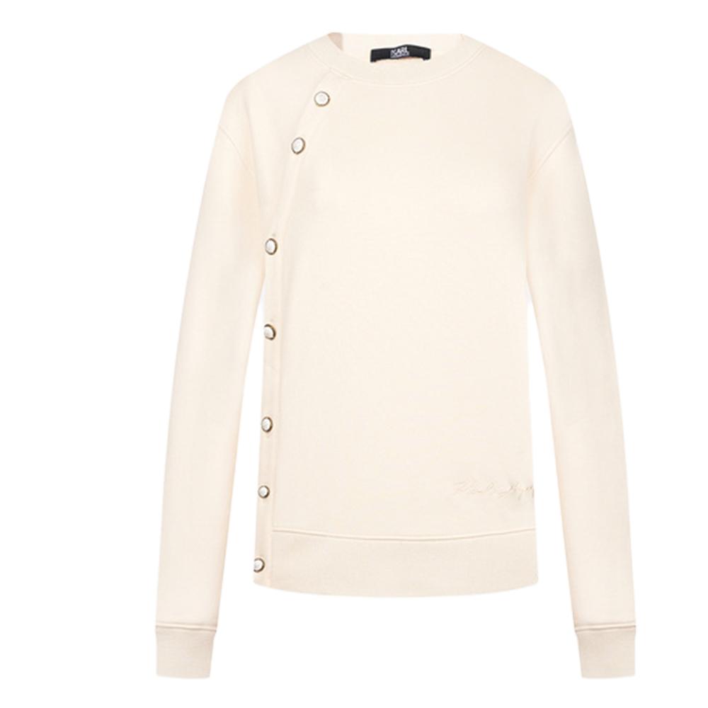 

KARL LAGERFELD / Karl Lagerfeld Jeans Толстовка KARL LAGERFELD женская белая