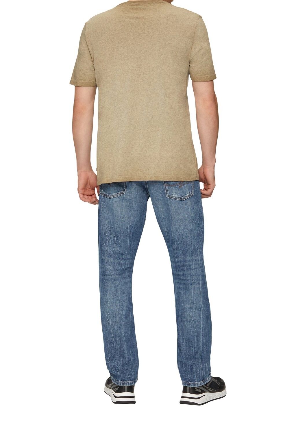 

Джинсы прямого кроя MID RISE QS, деним