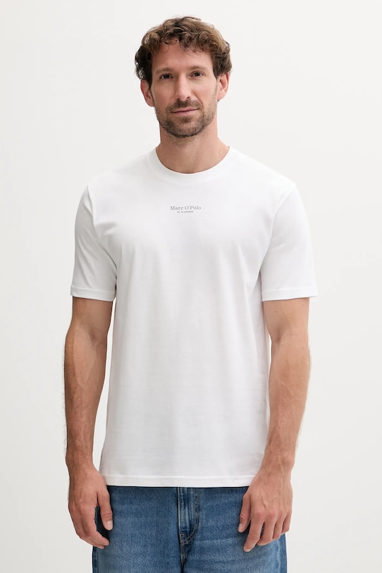 

Хлопковая футболка Marc O'Polo, белый