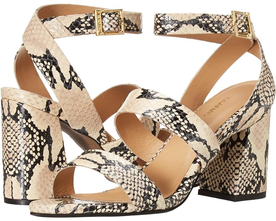 

Туфли KAANAS Komodo Strappy Snake Heel, цвет Snake