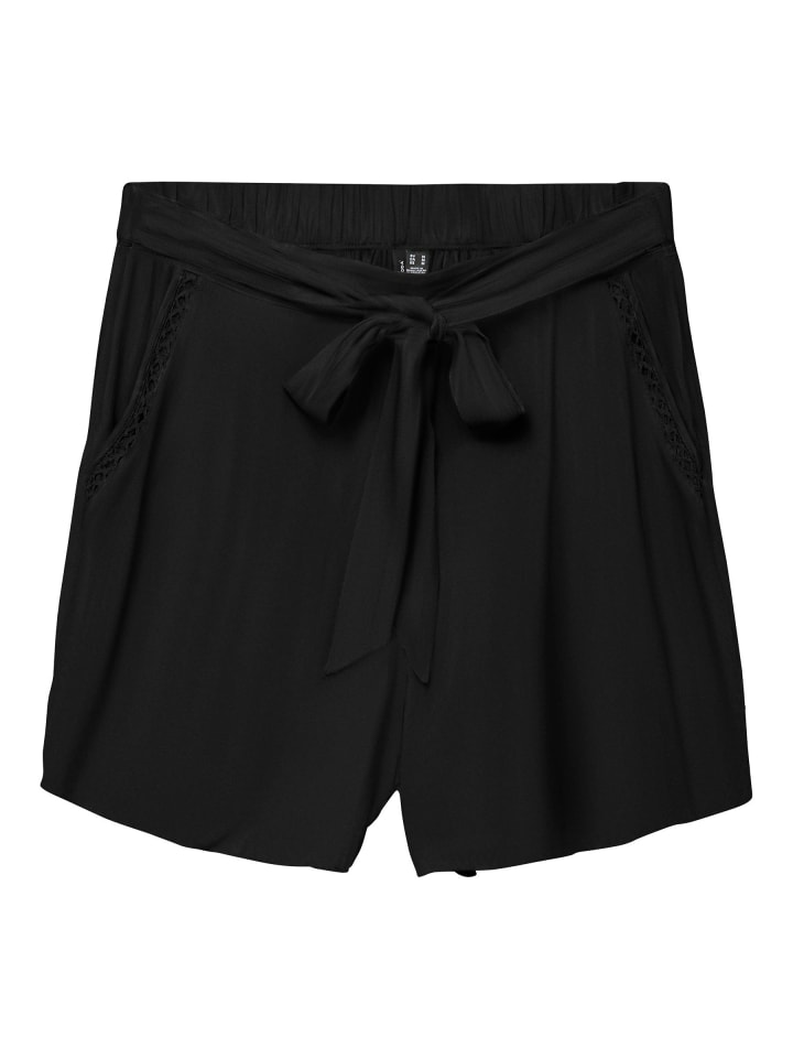 

Тканевые шорты Vero Moda, черный