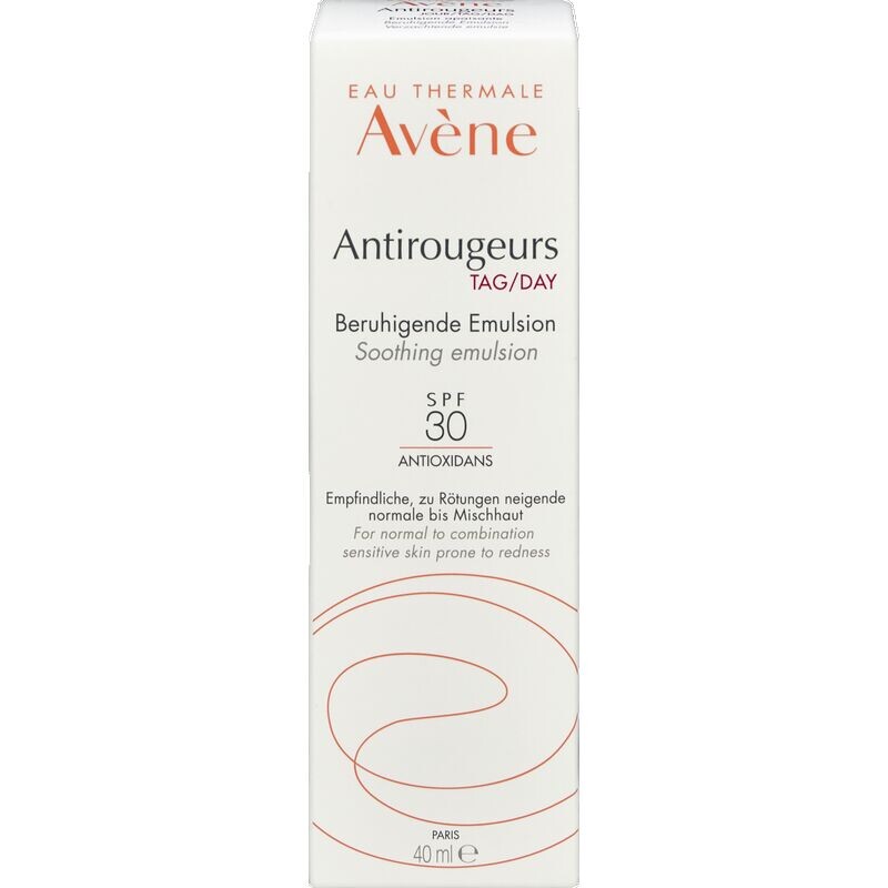 

Antirougeurs TAG Успокаивающая эмульсия SPF 30 Avène, 40 ml