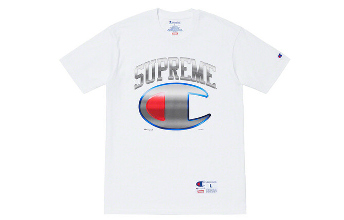 

Футболка с коллекцией Champion X Co-branded, унисекс Supreme