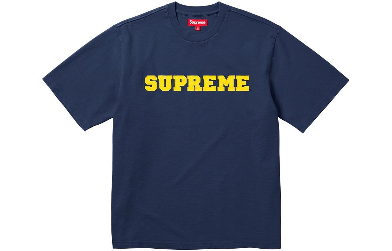 

Университетский топ S/S Supreme, красный/красный