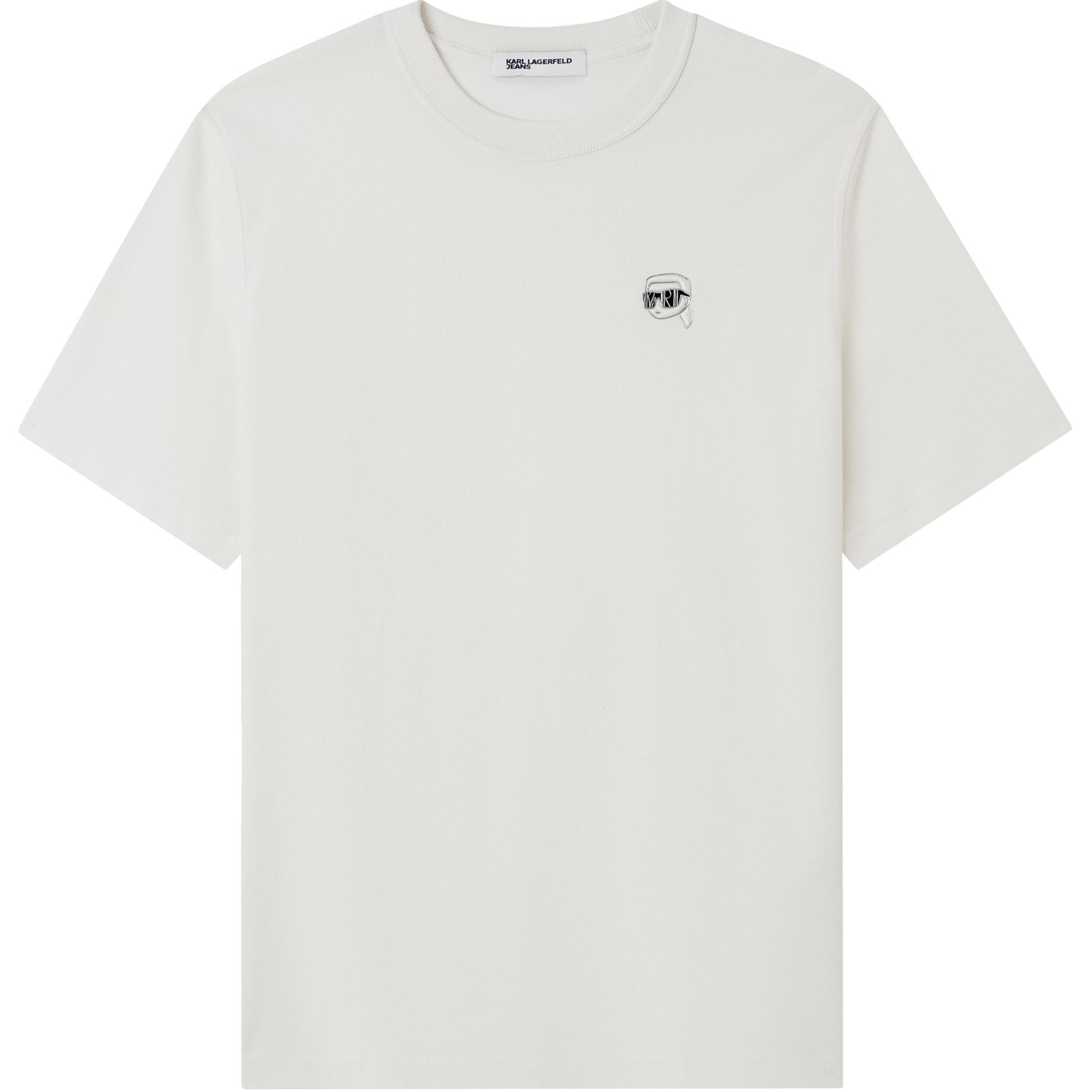 

KARL LAGERFELD / Karl Lagerfeld Jeans Футболка KARL LAGERFELD для мужчин, белая, Белый, KARL LAGERFELD / Karl Lagerfeld Jeans Футболка KARL LAGERFELD для мужчин, белая