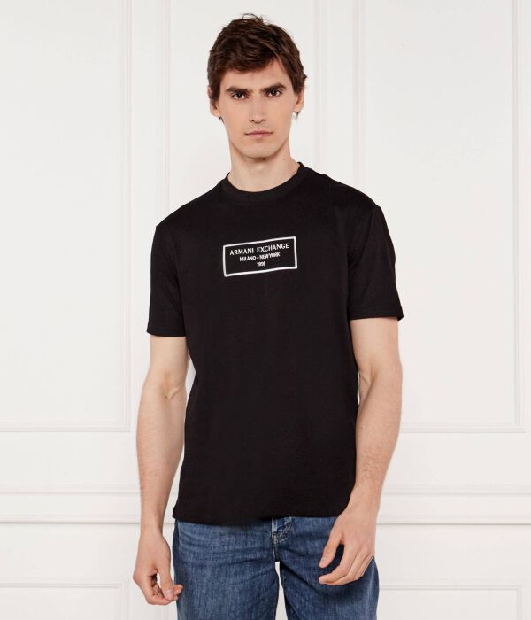 

Футболки Regular fit Armani Exchange, черный