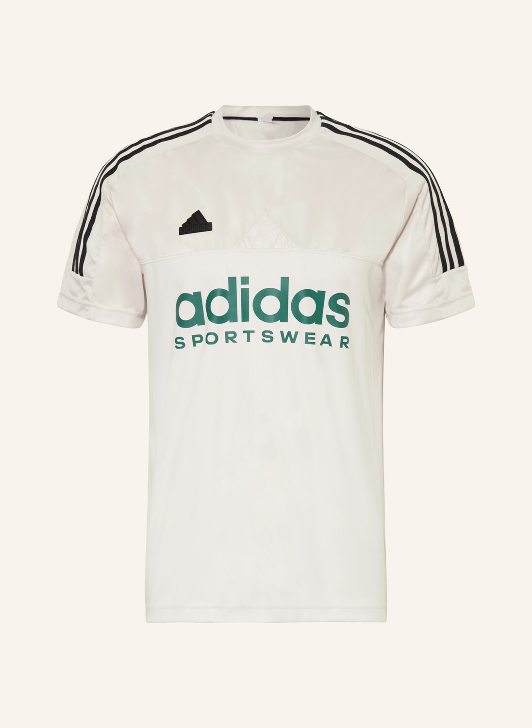 

Футболка тиро adidas, бежевый/зеленый
