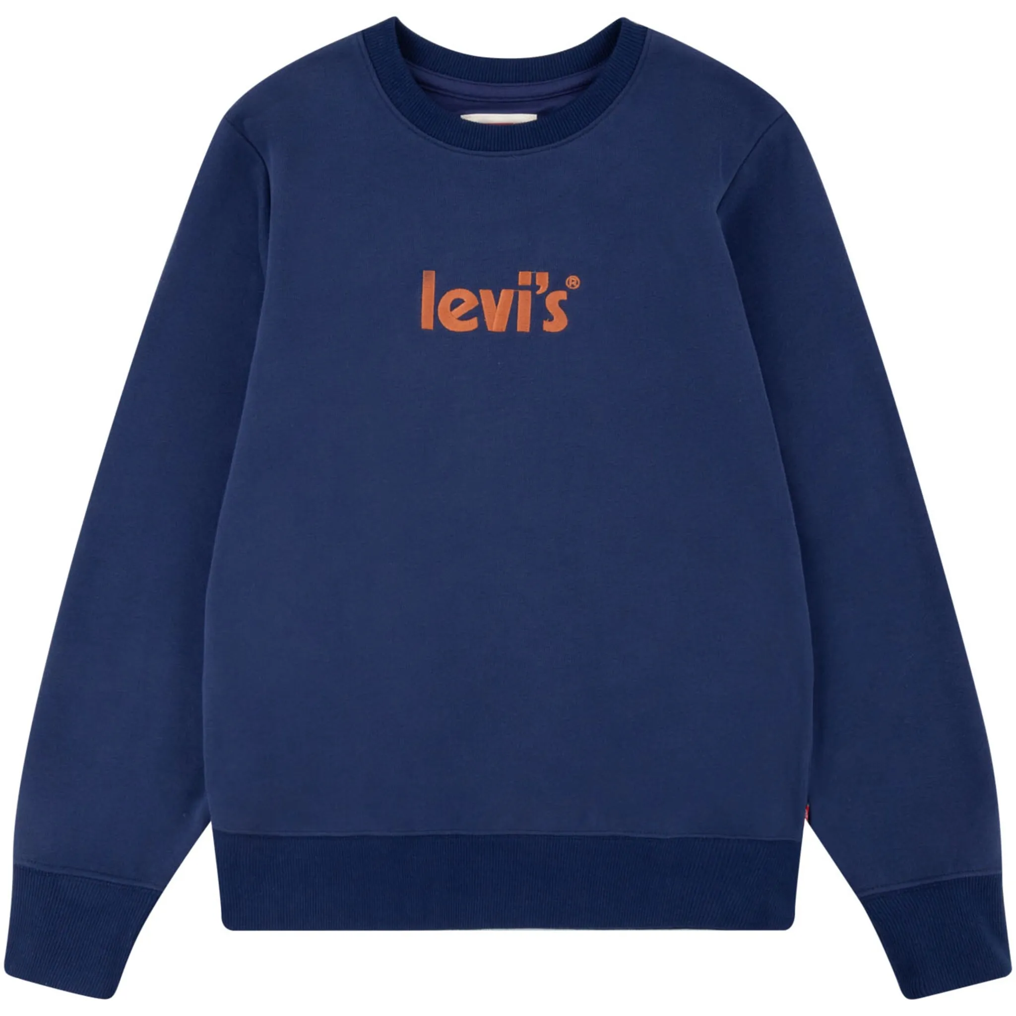 

Толстовка Levi's Kids с большой вышивкой логотипа, цвет naval academy