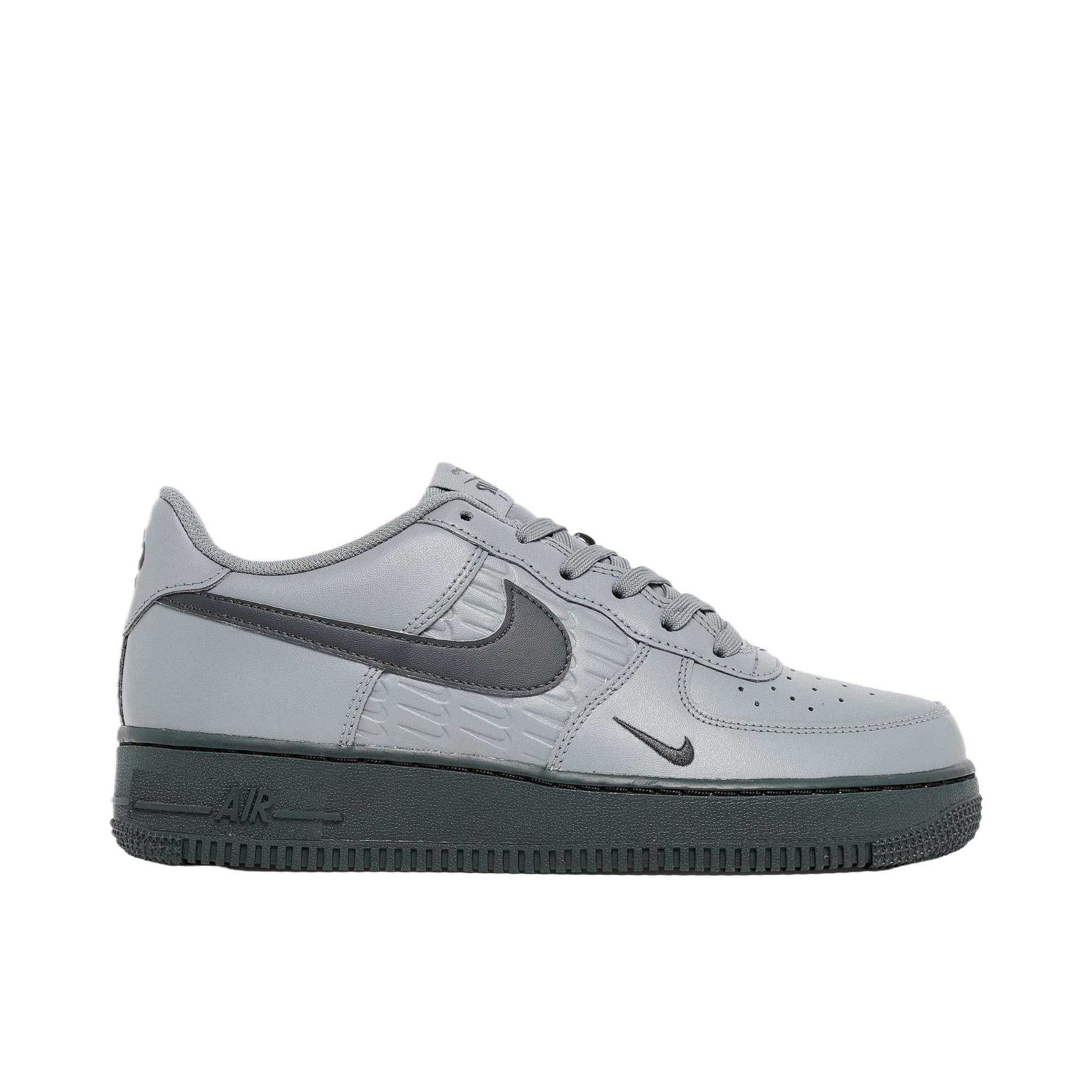 Низкие кроссовки Air Force 1 для детей унисекс Nike, Photon Dust/Anthracite — фото 2