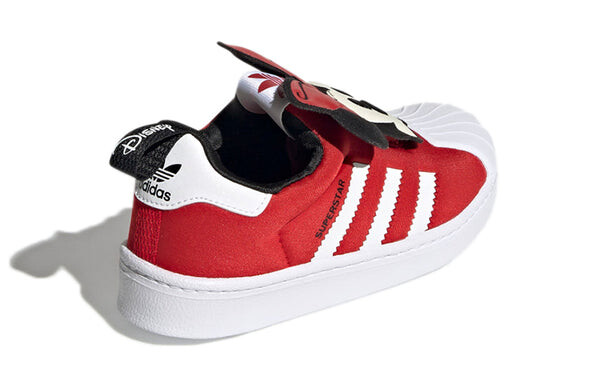 Кроссовки disney x superstar 360 little kid Adidas, красный — фото 4