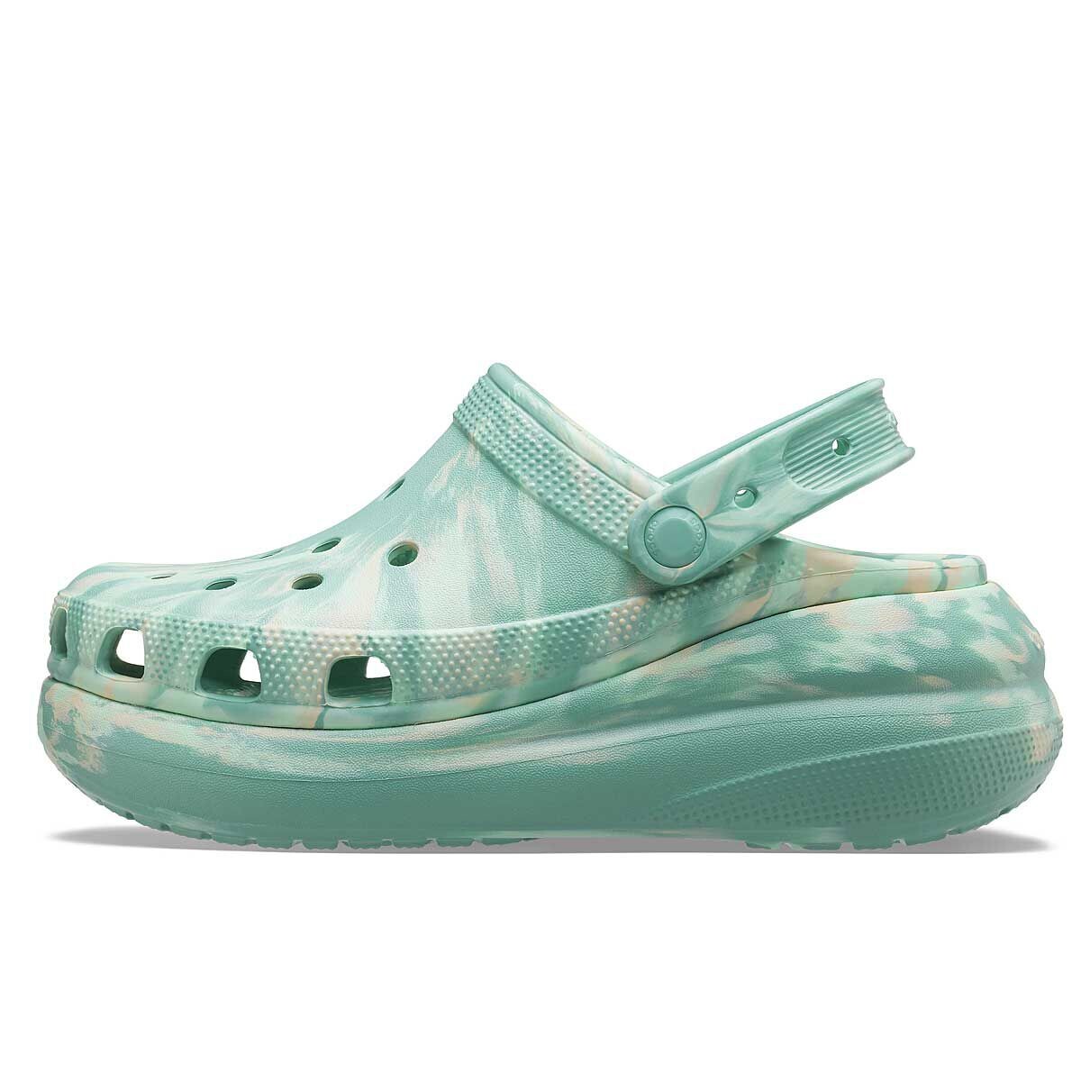 

Сабо Crush Marbled Clog Crocs, цвет Knochen/Mehrfarbig