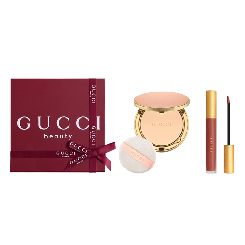 

Пудра компактная Soft Focus Glossy в оттенке Cloud Mist, легко растушевывается, 6,5 мл + 10 г GUCCI