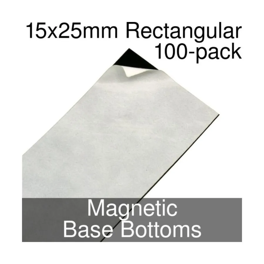

Прямоугольное дно на магнитной основе - 15x25 мм, Miniature Bases - Magnetic (Litko Aerosystems)