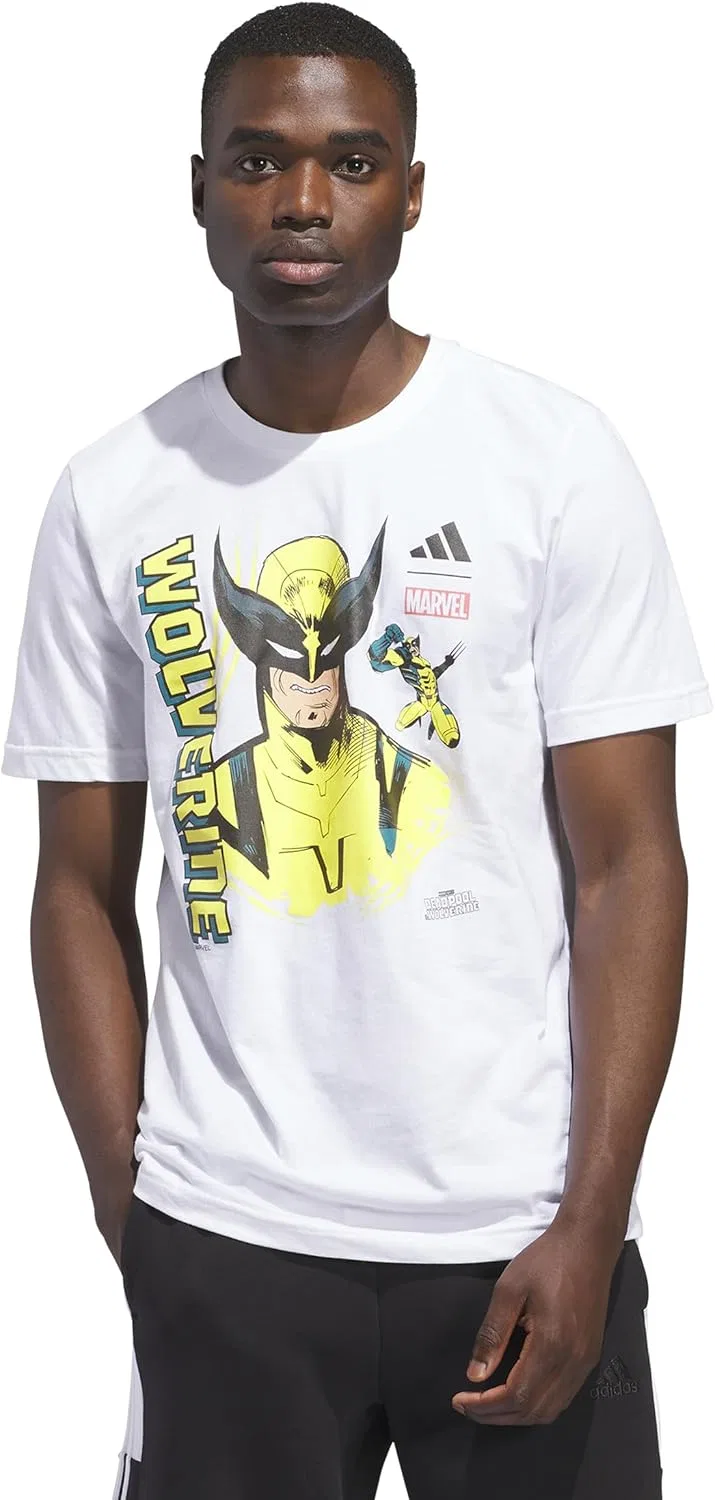 Футболка Marvel Wolverine adidas, белый