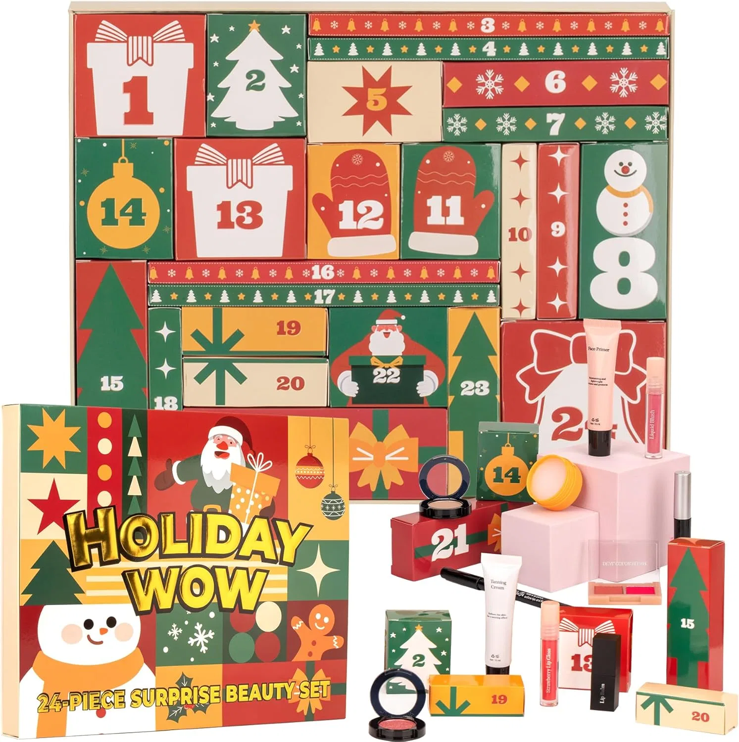 Набор косметики Advent Calendar 24 Days SOYUB