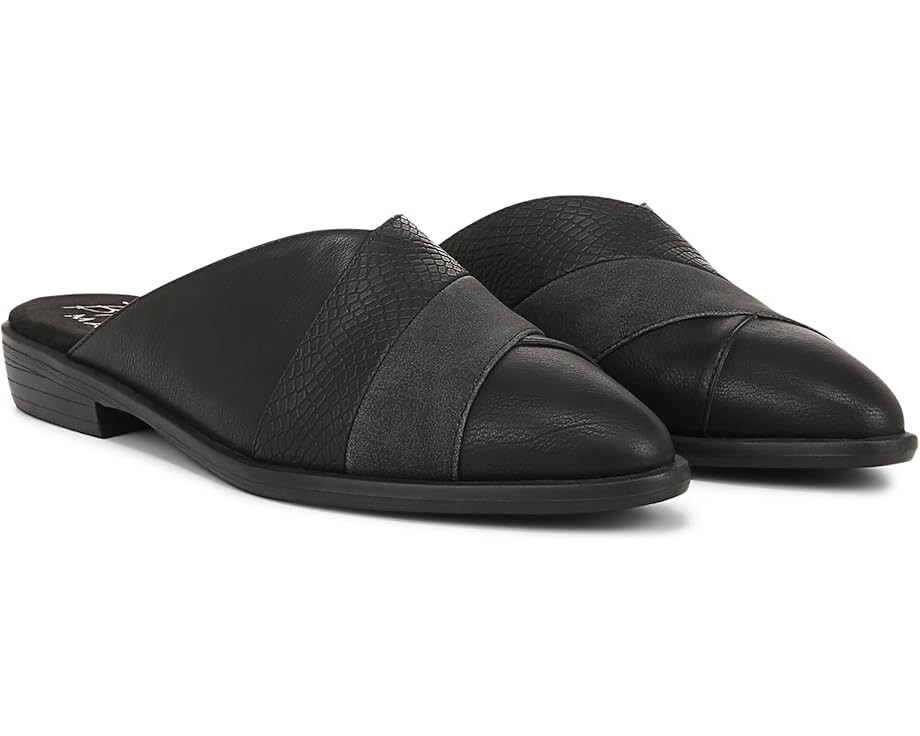 Туфли на плоской подошве Blowfish Malibu Hazel Mules, цвет Black Faux Leather