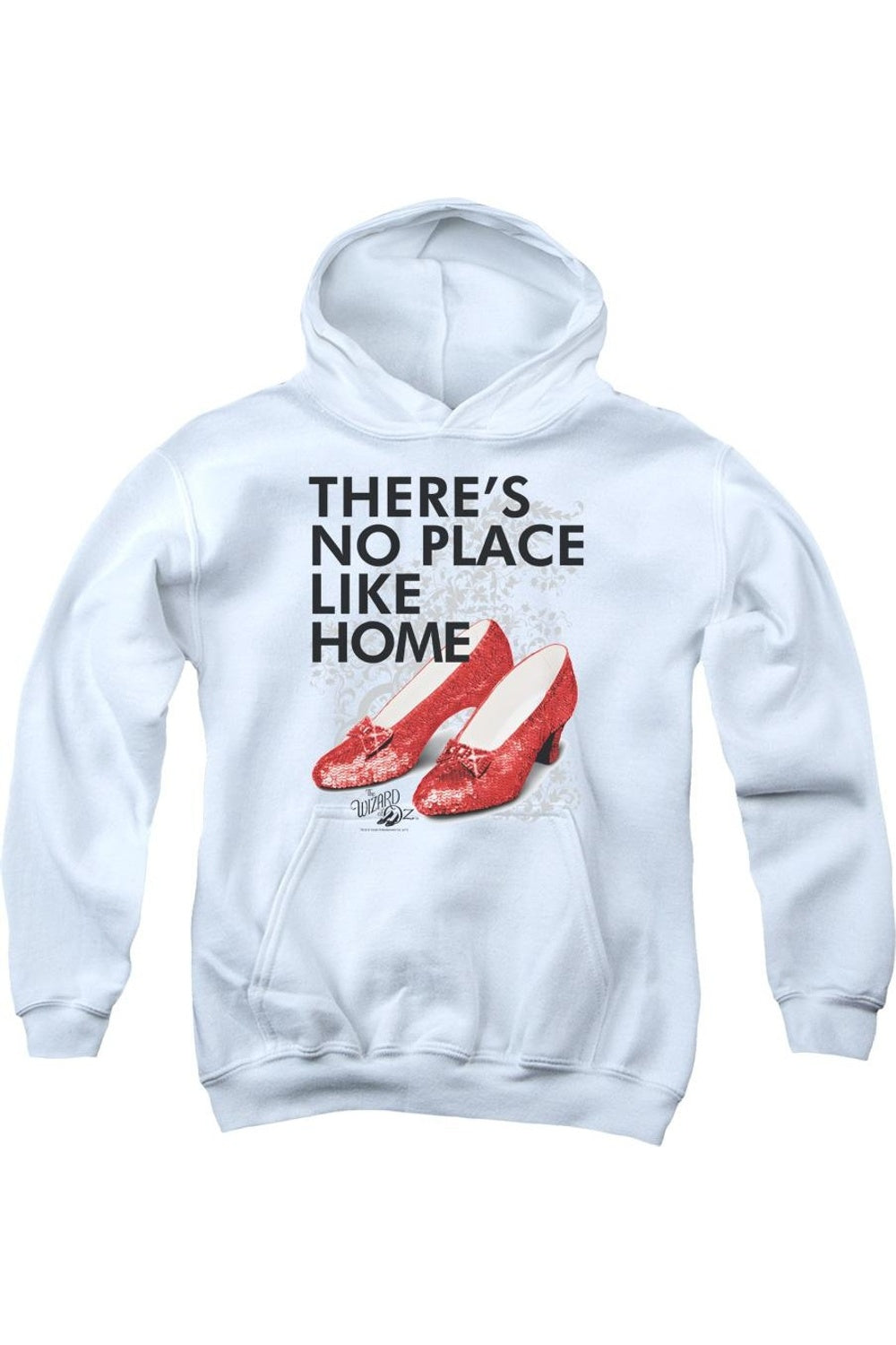 

Толстовка с капюшоном "Волшебник страны Оз" No Place Like Home для детей Gildan, белый