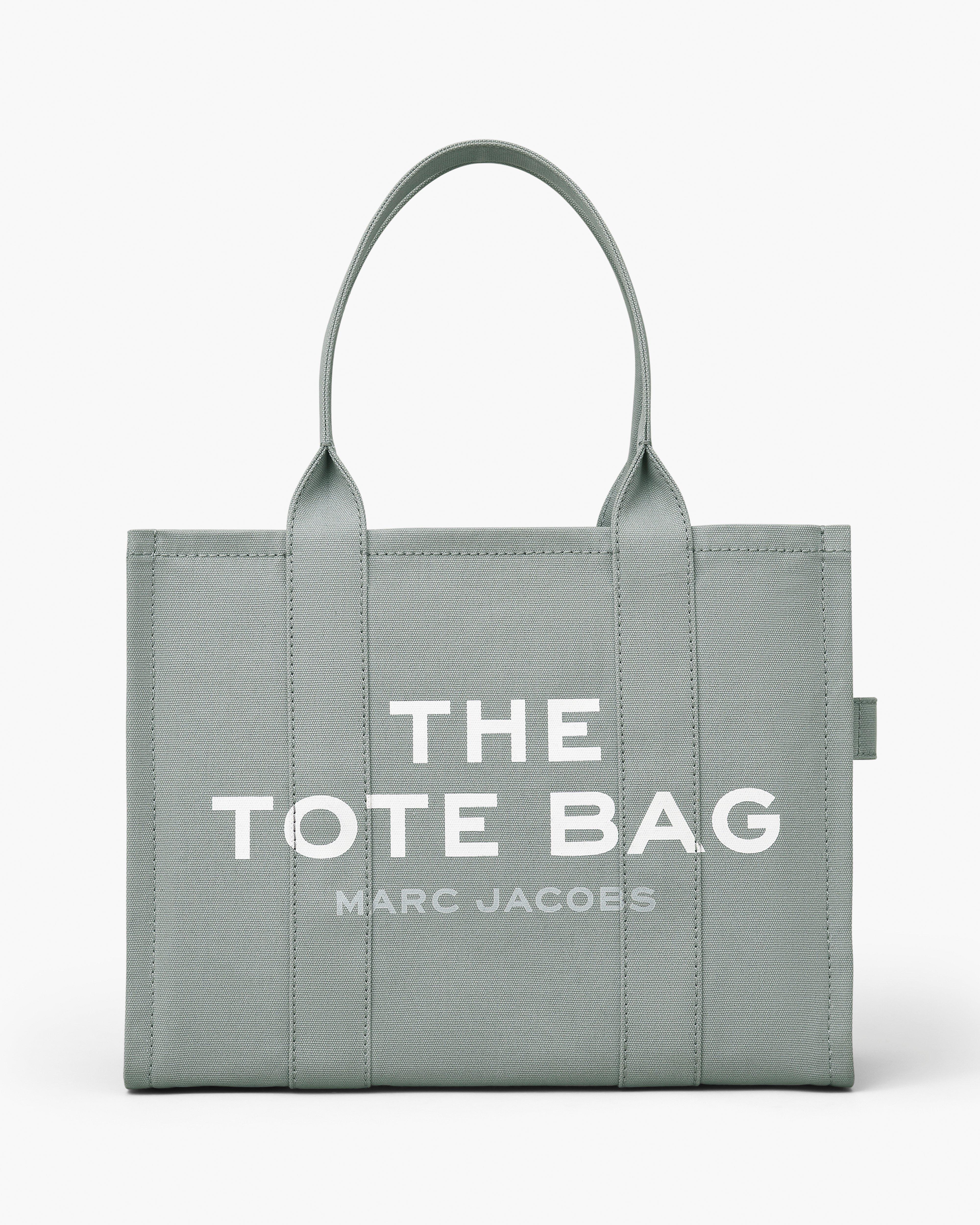 

Большая холщовая сумка-тоут Marc Jacobs, цвет Wolf Grey