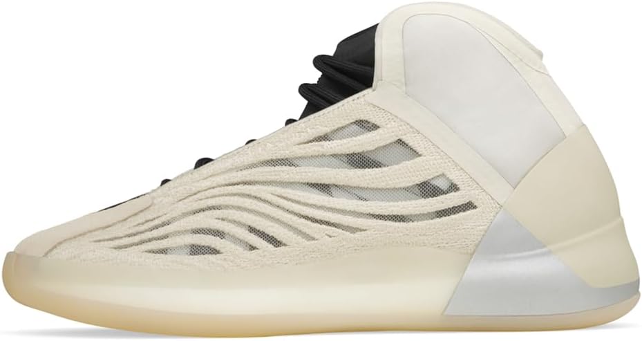 Детские кроссовки adidas Yeezy Quantum на шнуровке для мальчиков, Mist Slate/Mist Slate/Mist Slate — фото 2