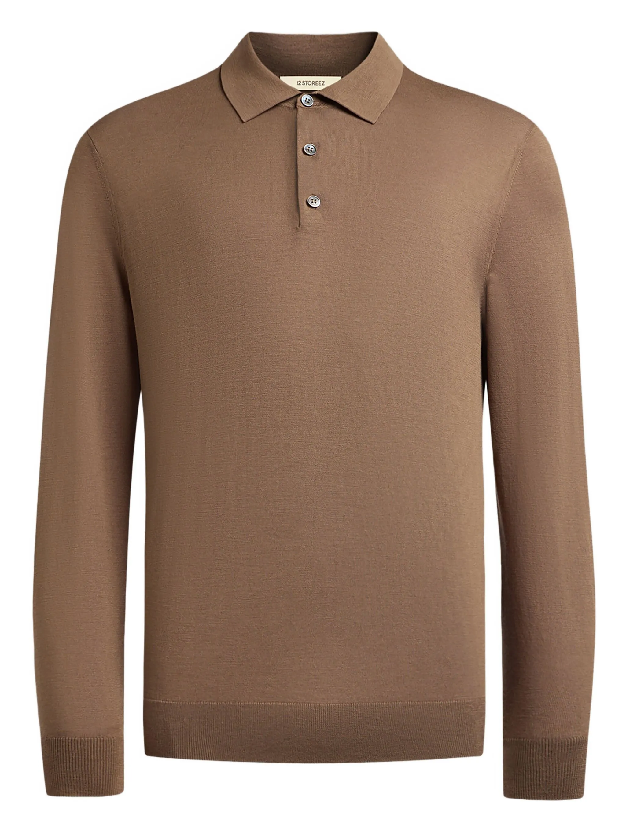 

Рубашка поло с длинными рукавами 12 Storeez, коричневый