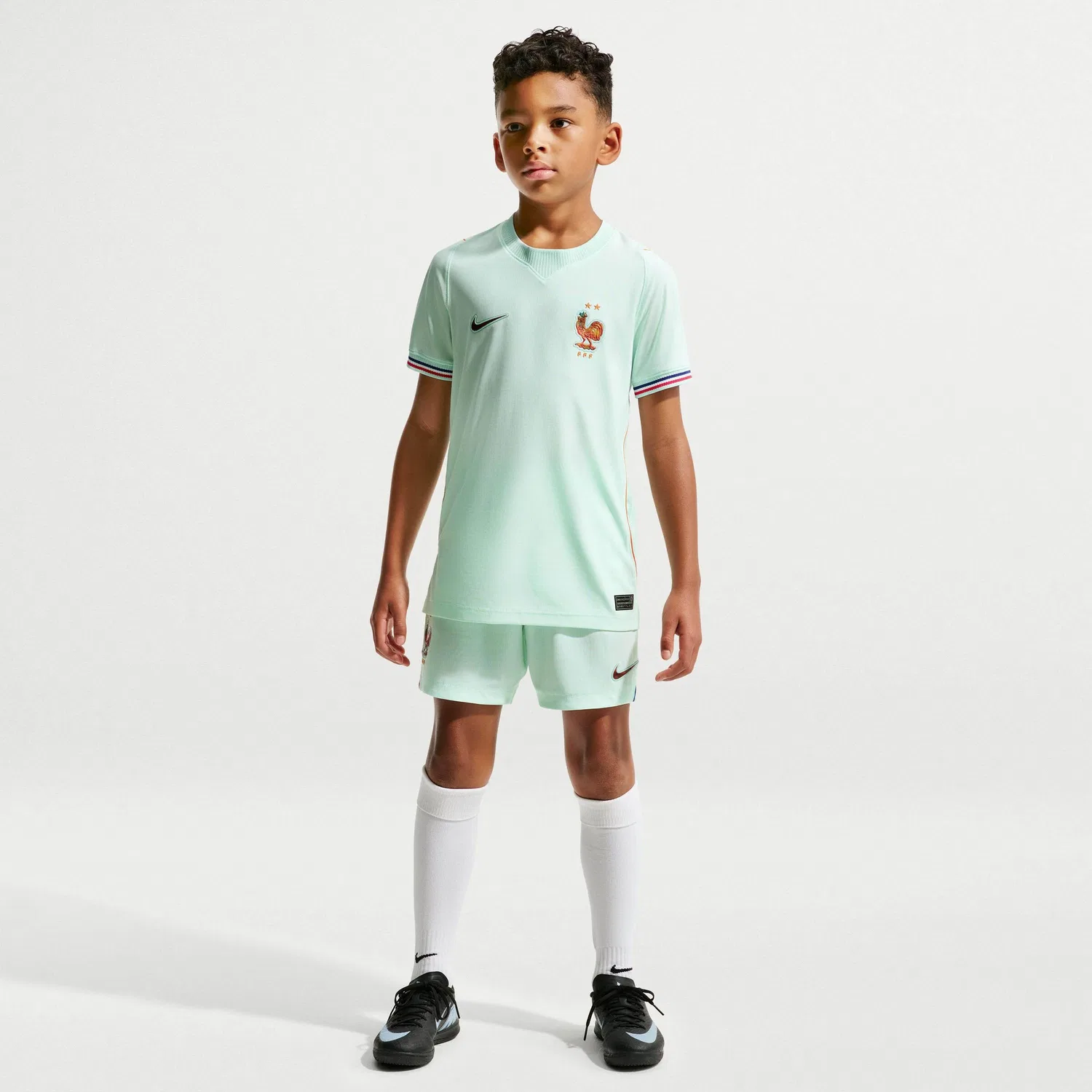 Рубашка Nike Performance Frankreich Away мятного цвета — фото 4