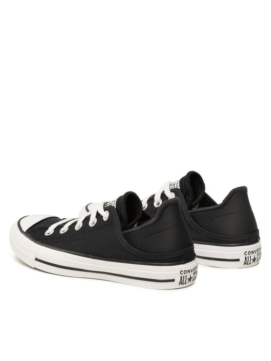 Тканевые кроссовки Chuck Taylor All Star Crush Heel Ox A03075C Converse, черный — фото 3