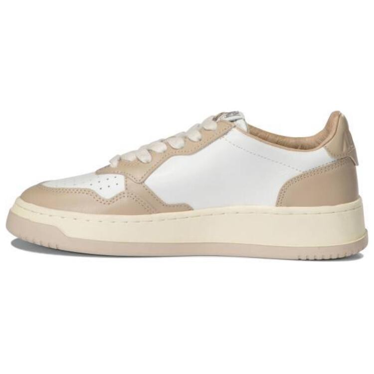 Кроссовки AUTRY Skateboarding Low-top, бежевый/белый
